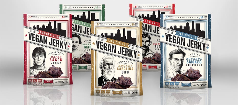 Packaging de jerky v&eacute;g&eacute;talien