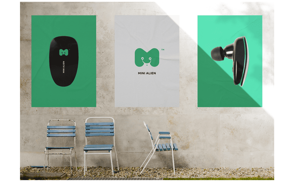 Une des id&eacute;es de branding r&eacute;alis&eacute;es sur 99designs