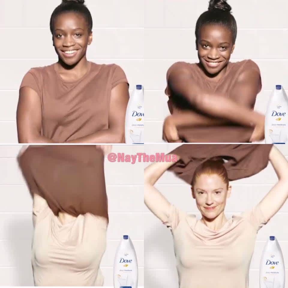 Une des pires campagnes marketing de tous les temps: la publicit&eacute; raciste de Dove